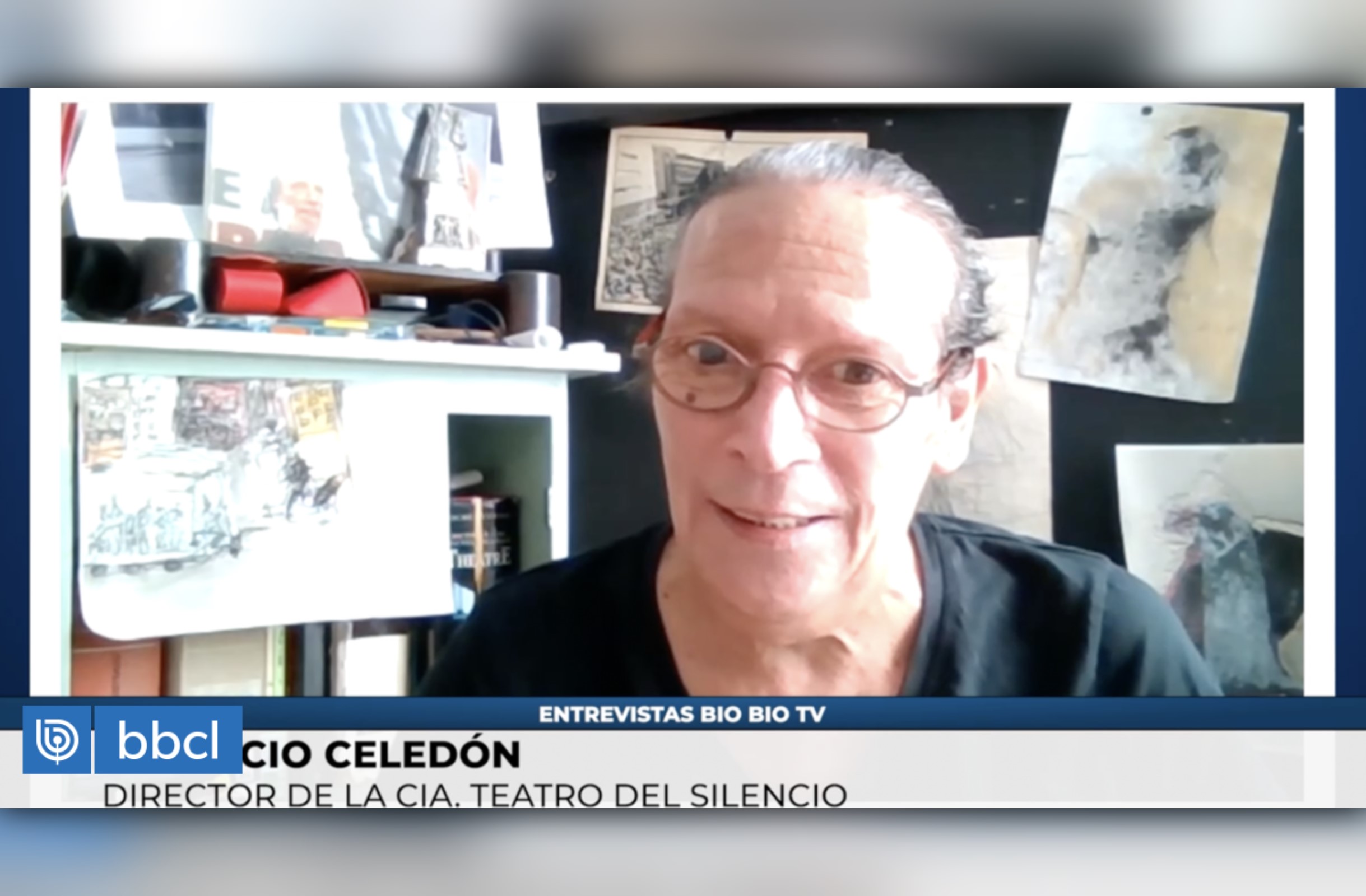 Entrevistas en BBTV de Mauricio Celedón por su nominación al Premio Nacional de Artes de La Representación 2021 
