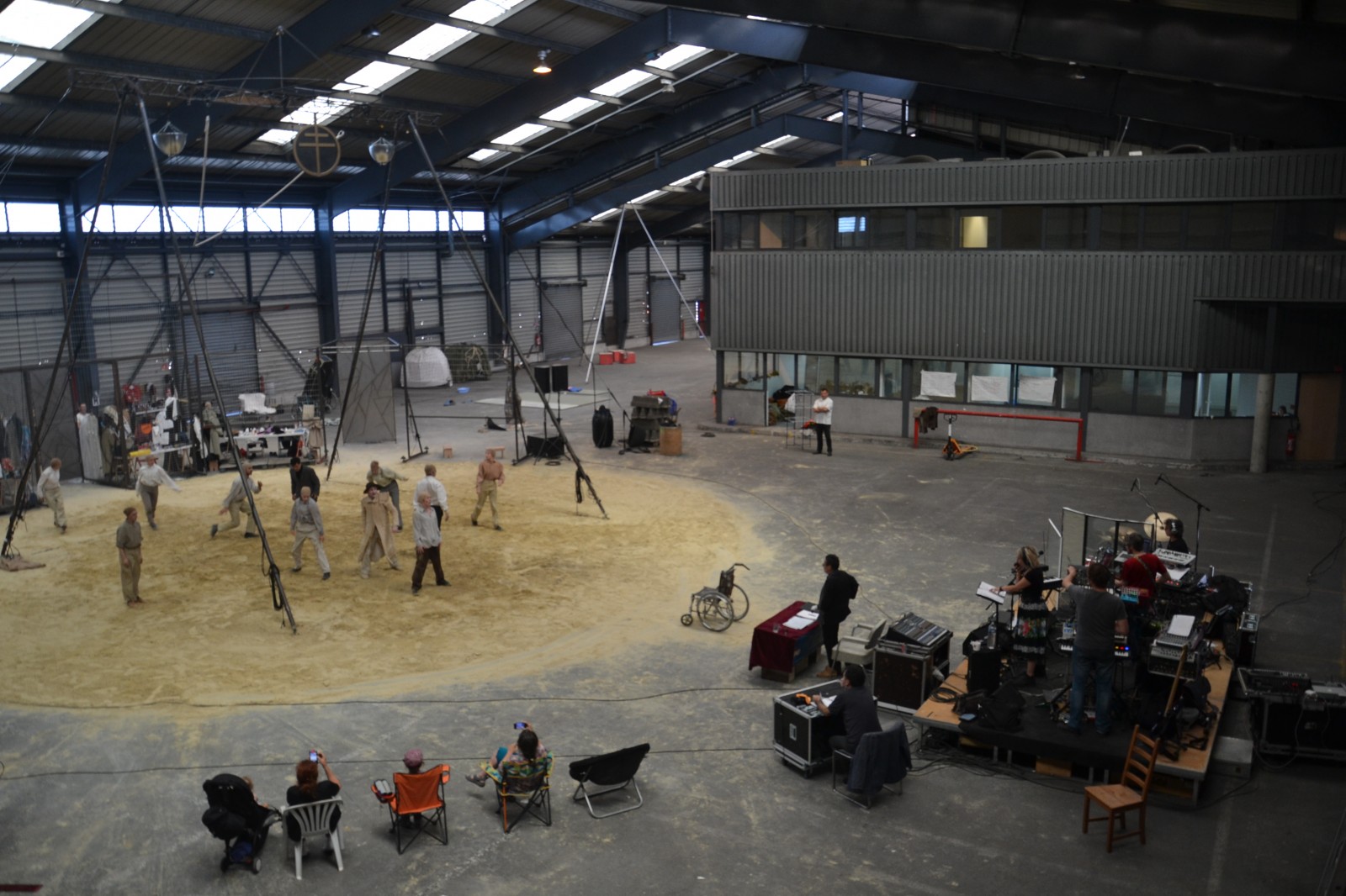 La fabrique éphémère du Teatro del Silencio