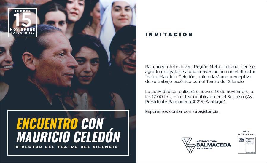 RENCONTRE AVEC MAURICIO CELEDON à SANTIAGO DU CHILI